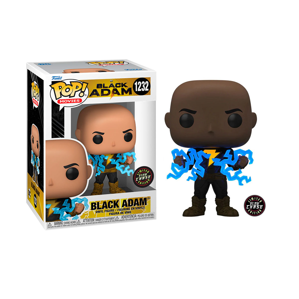 Ігрова фігурка Колекційна DC Black Adam - Funko Pop Black Adam Glow Chase — превʼю 10