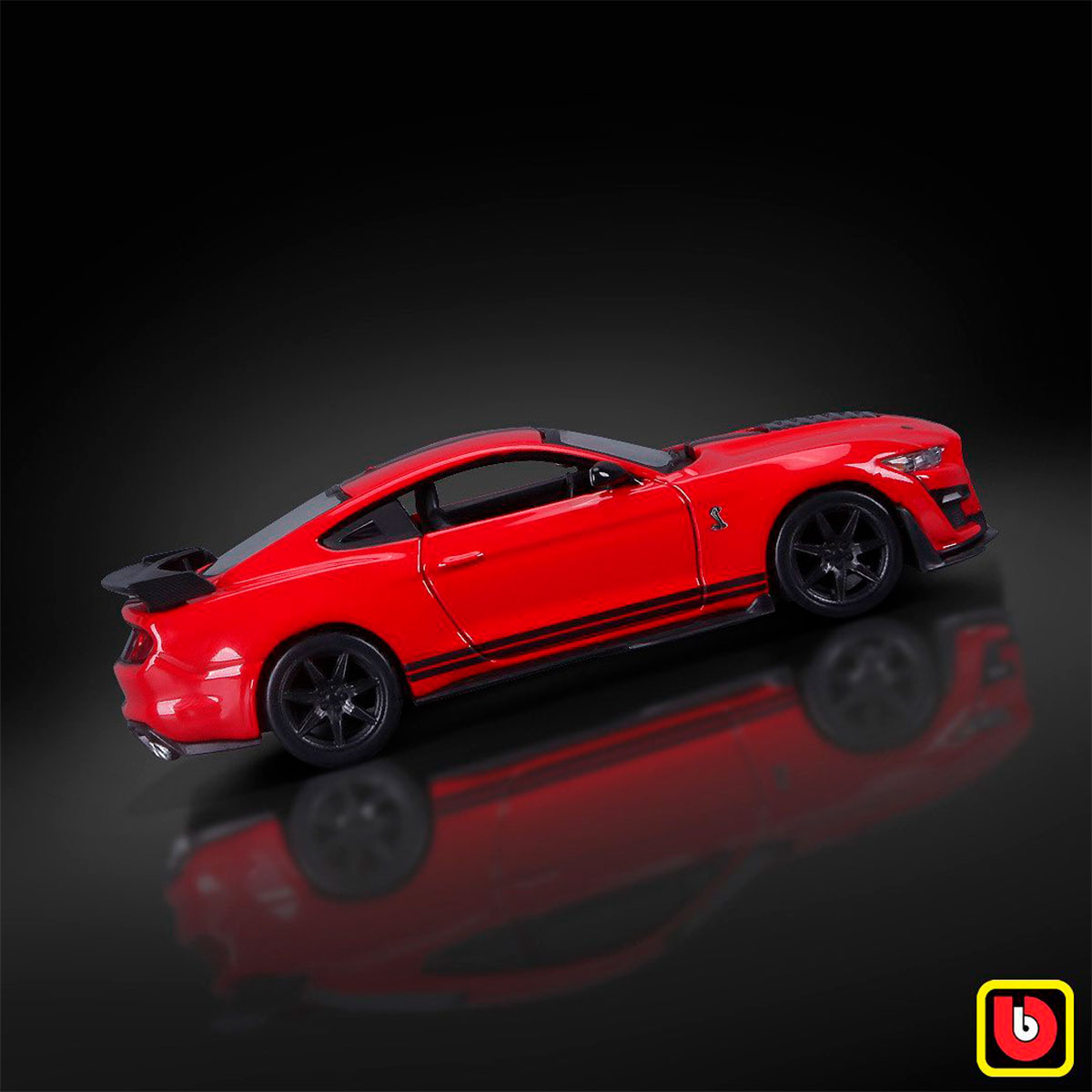 Автомодель Ford Shelby GT500 Bburago Street Fire 1:32 Червона — превʼю 13