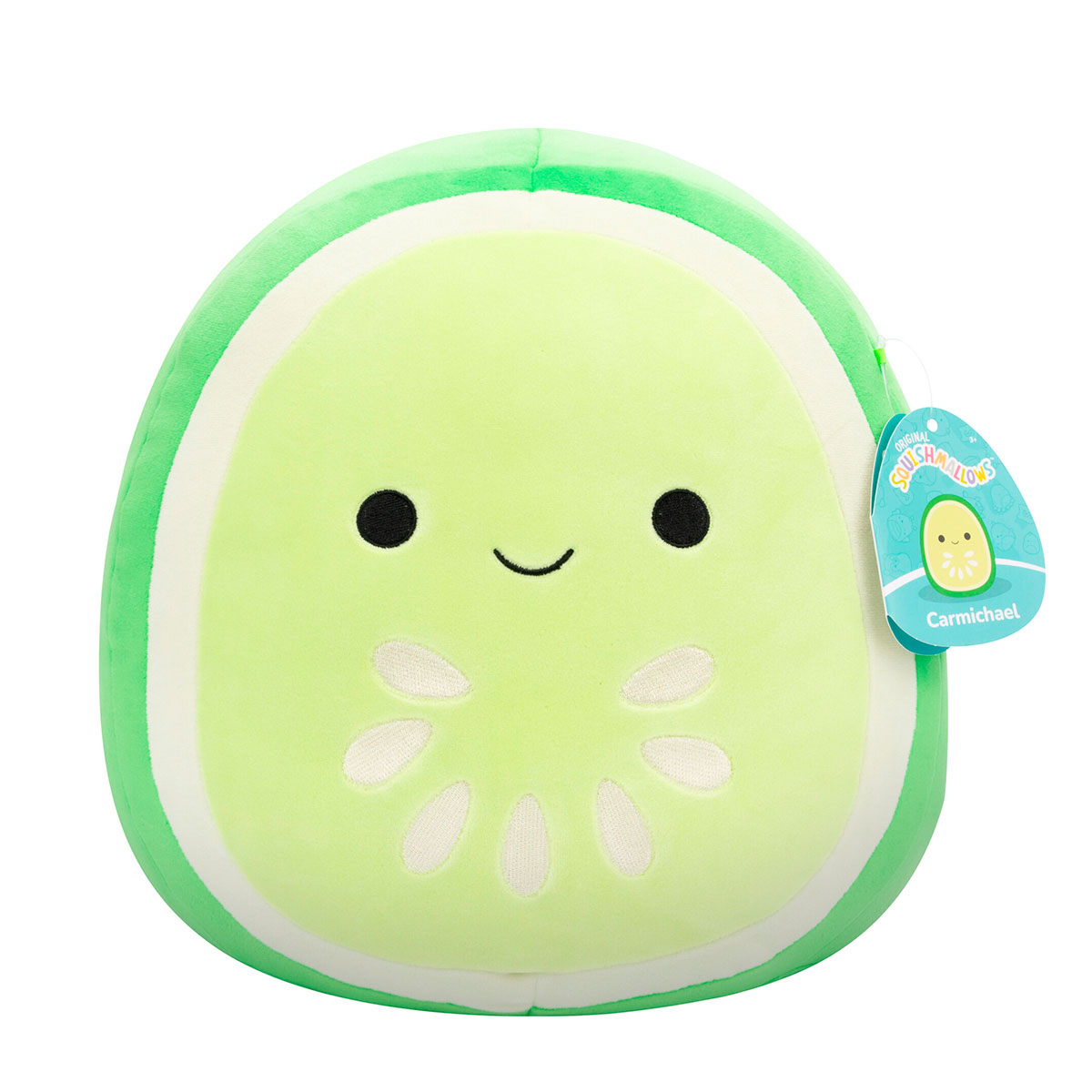 М'яка іграшка Squishmallows – Огірок Кармайкл (Carmichael) – 30 см — превʼю 14