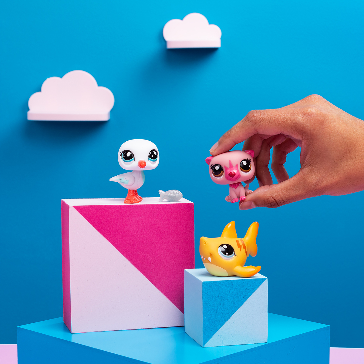 Ігровий набір Настрій острова Hasbro Littlest Pet Shop з трьома фігурками — превʼю 8