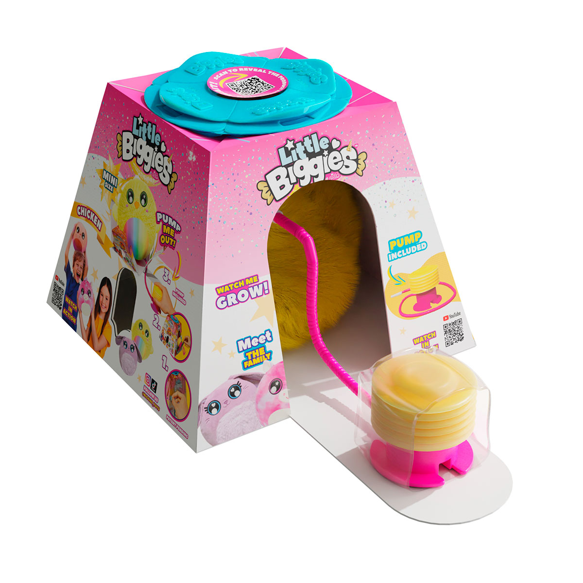 Надувна іграшка Риба Фугу Little Fantasy Biggies 22 cm з насосом у комплекті — превʼю 10