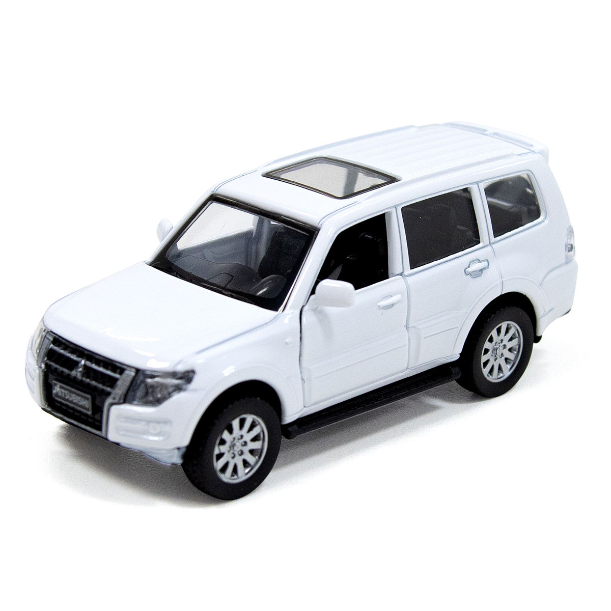 Автомодель Techno Drive Mitsubishi Pajero 4WD Turbo металева Біла — превʼю 13