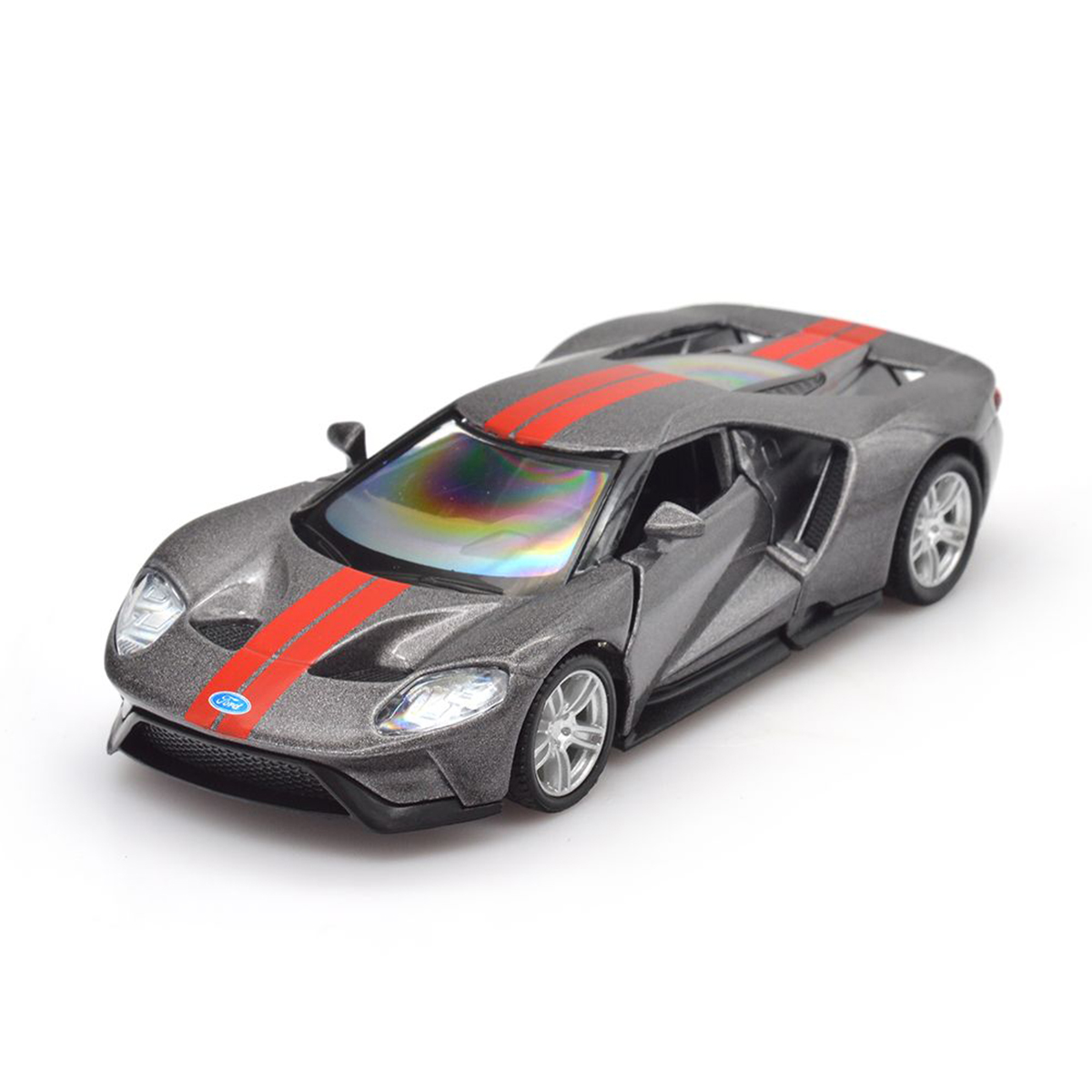 Автомодель Ford GT 2019 Techno Drive 1:32 металева Сіра — превʼю 12