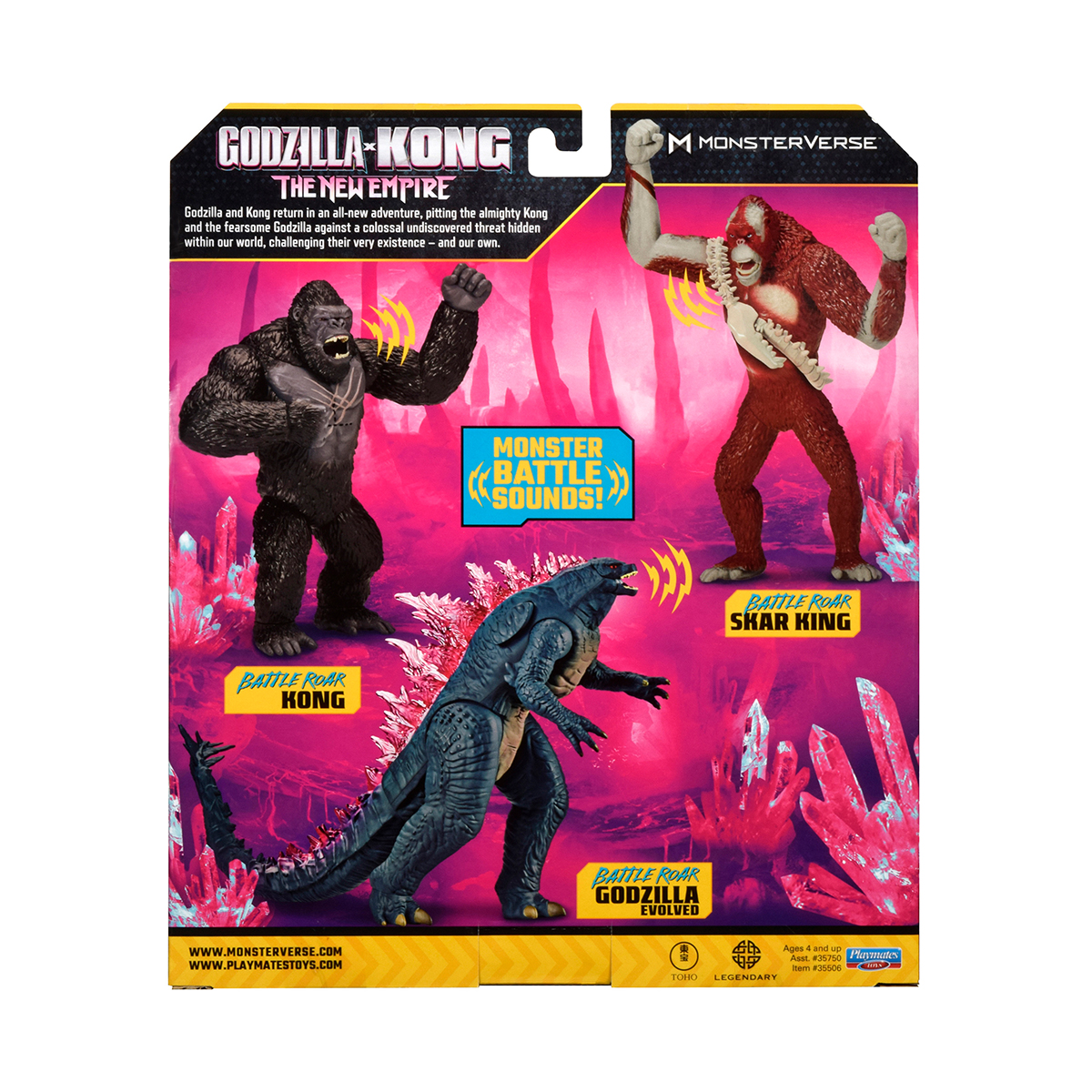 Фігурка Godzilla x Kong Ґодзілла зі звуком — превʼю 14