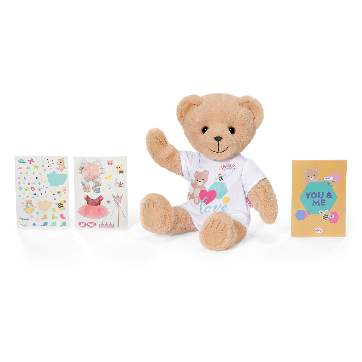 М'яка іграшка Baby Born – Ведмедик Тедді (Teddy Bear) – Плюшевий — превʼю 13