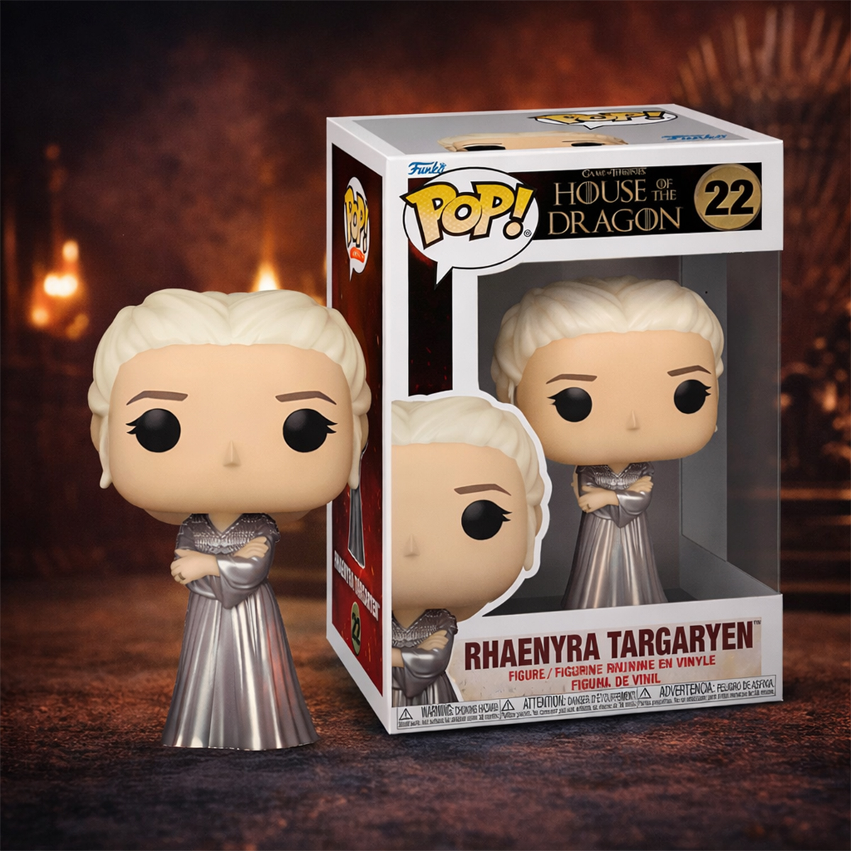Ігрова фігурка Колекційна Funko POP Дім Дракона Rhaenyra Targaryen Різнокольорова — превʼю 6