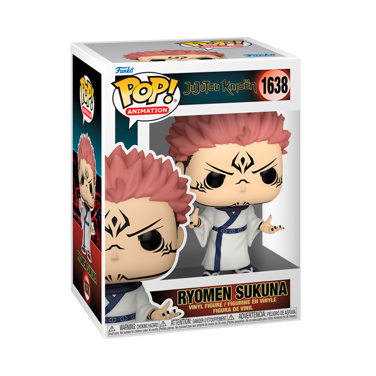 Колекційна ігрова фігурка Funko POP Jujutsu Kaisen - Sukuna Магічна битва — превʼю 3