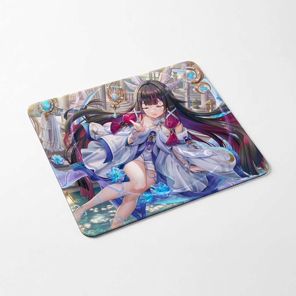 Килимок для миші Геншин імпакт Genshin Impact Коломбіна 26*21 см 9731536-03-023 — превʼю 2