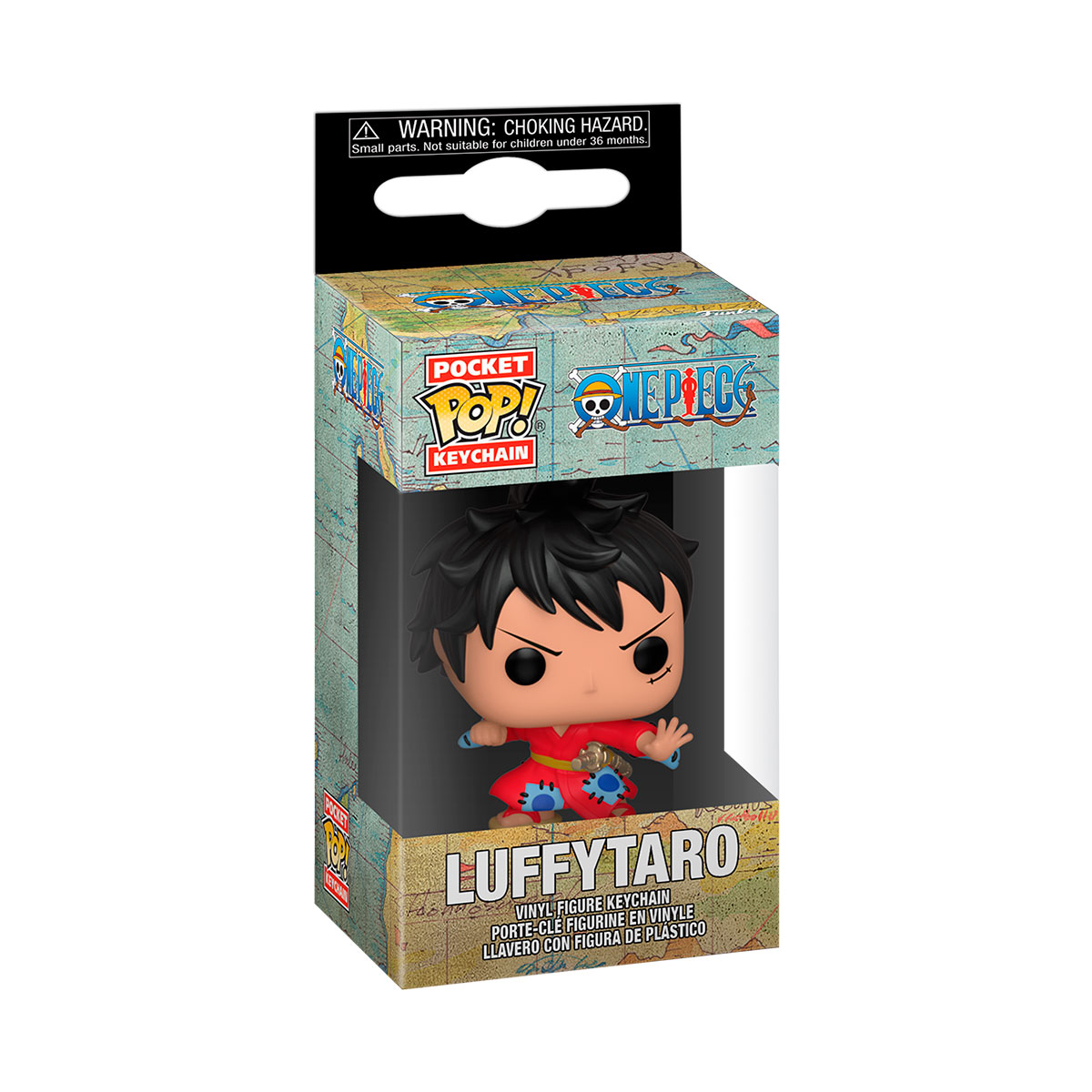 Колекційна ігрова фігурка на кліпсі Luffy Kimono - Funko POP One Piece Багатоколірна — превʼю 3