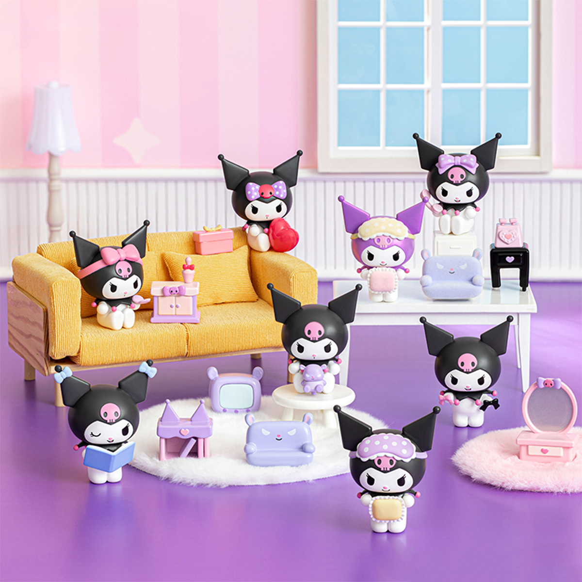 Фігурка-сюрприз Sanrio Pop Top — Куромі Kuromi — 6 см — Святковий настрій — превʼю 17