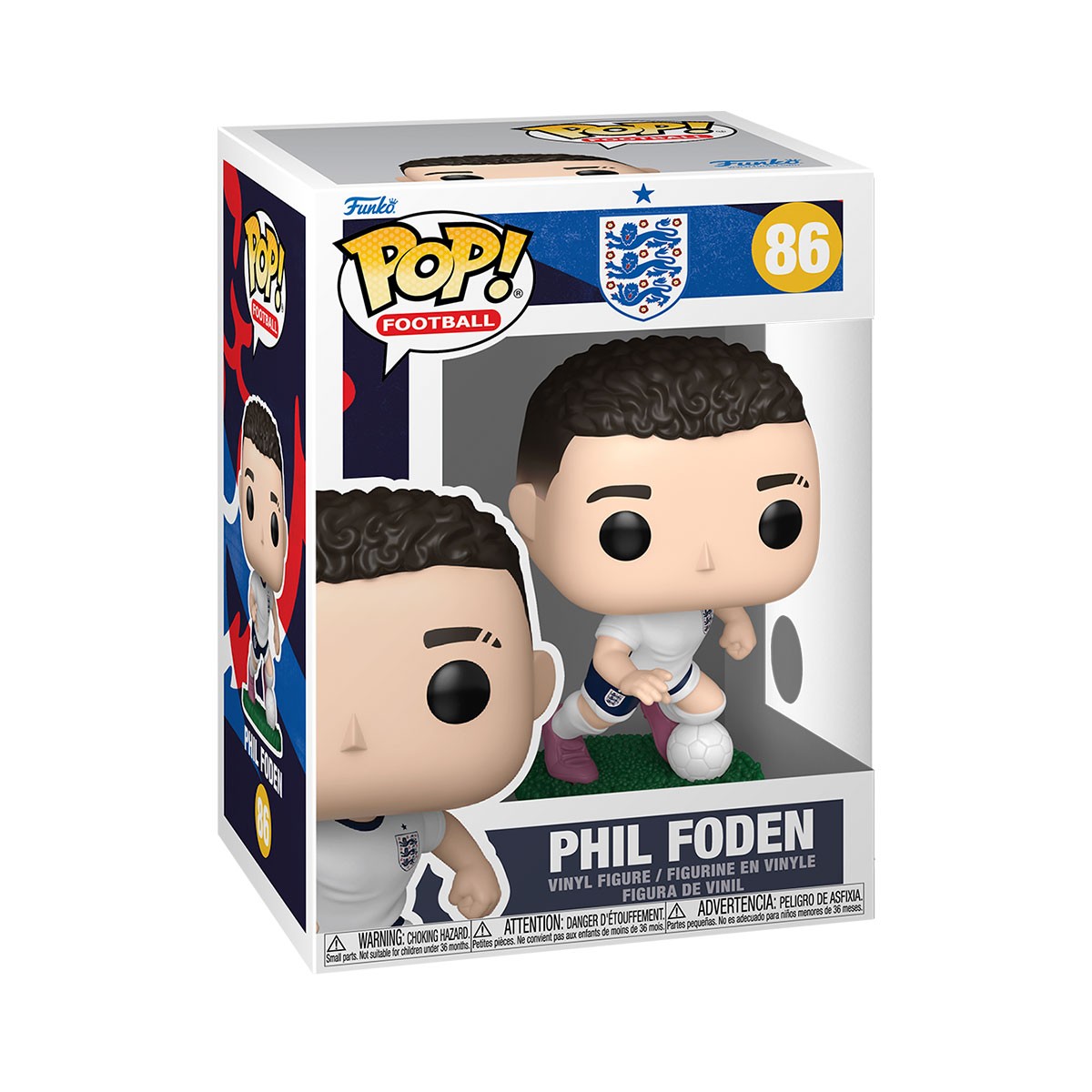 Ігрова фігурка Funko POP! Футбол Англія Філ Фоден 9,6 см