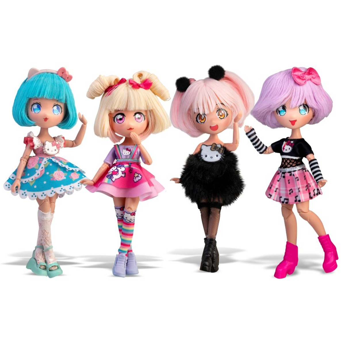 Лялька 4SF Manga Dolls Hello Kitty Пінк 19,5 см з аксесуарами — превʼю 18