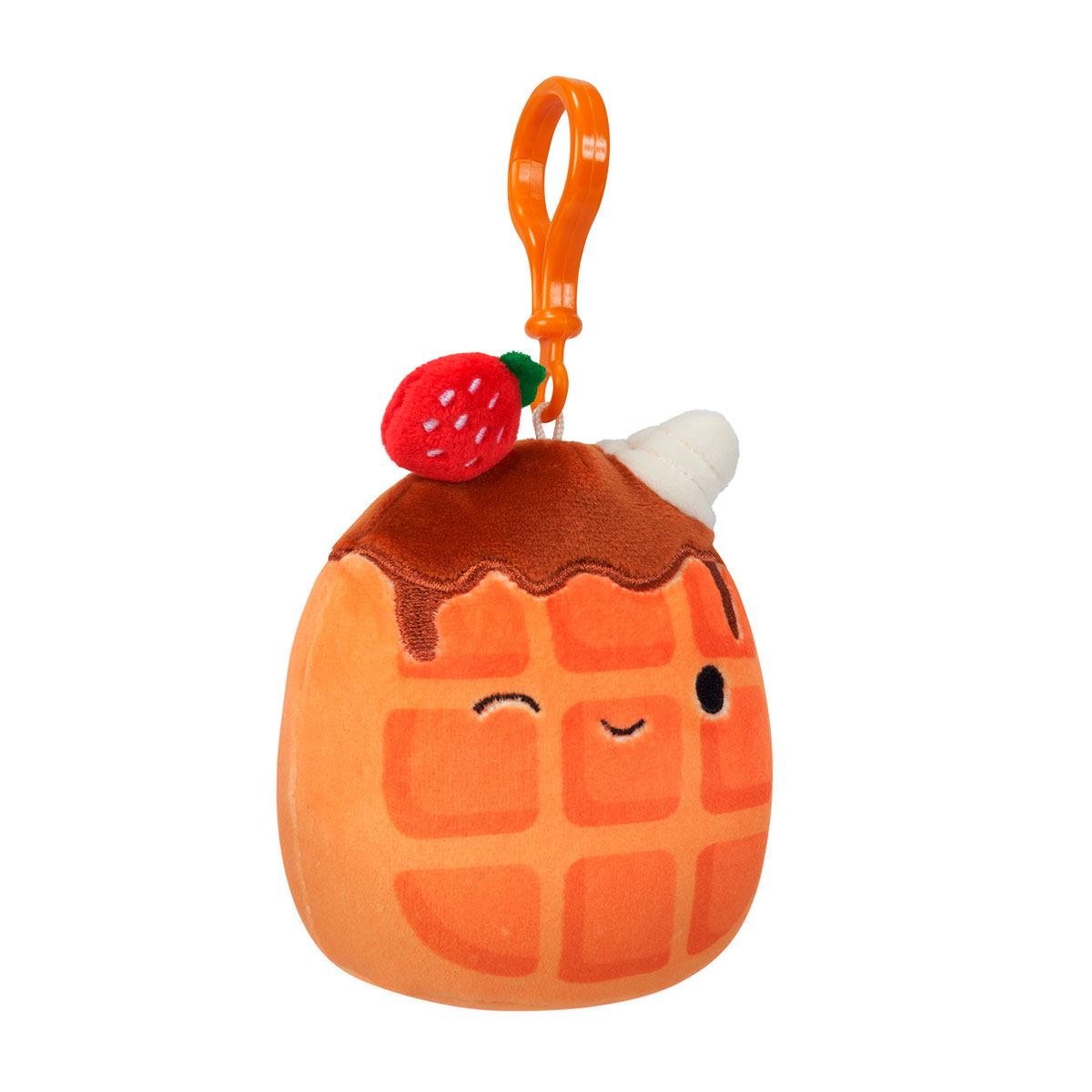 М'яка іграшка на кліпсі Squishmallows – Вафелька Вівер (Waverly) – 9 cm — превʼю 13