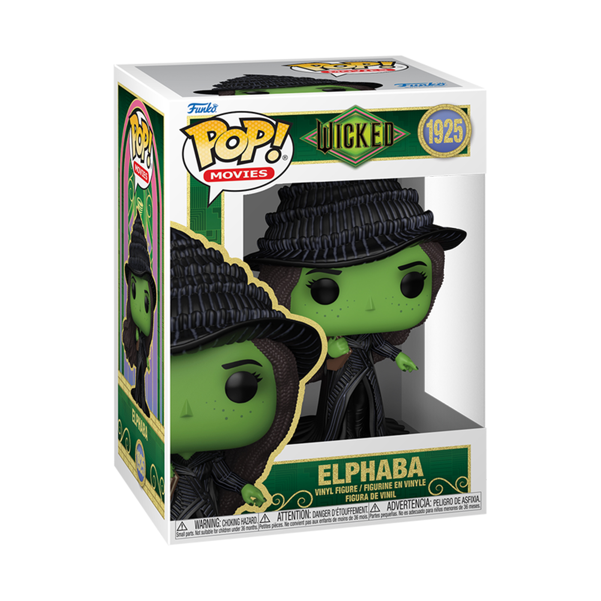 Фігурка Funko POP! Wicked Чародійка Ельфаба 9,6 см — превʼю 3