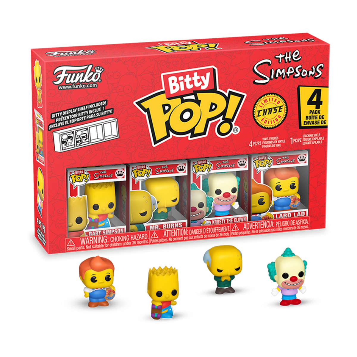 Фігурка Funko Bitty Pop — Сімпсони Барт (Bart Simpson) — 2,5 см в асортименті — превʼю 4
