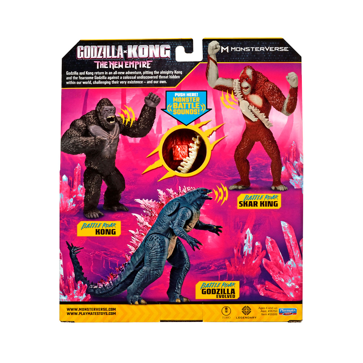 Фігурка Godzilla x Kong Скар Кінг зі звуком — превʼю 14