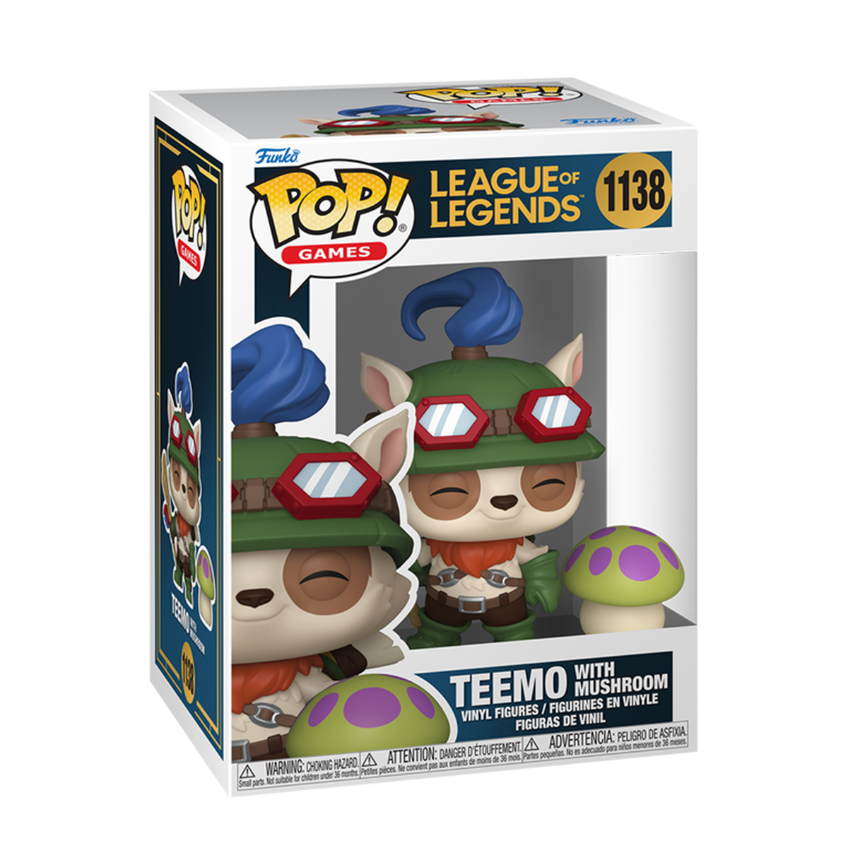 Колекційна фігурка League of Legends Teemo Funko POP серії Ліга Легенд — превʼю 3