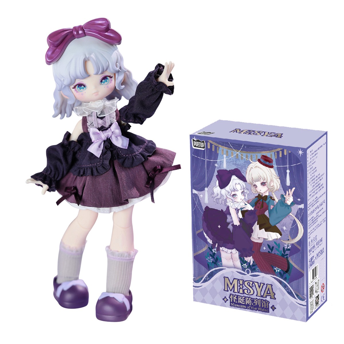 Колекційна лялька BJD POP TOP Lucky Emma 21 см шарнірна з аксесуарами
