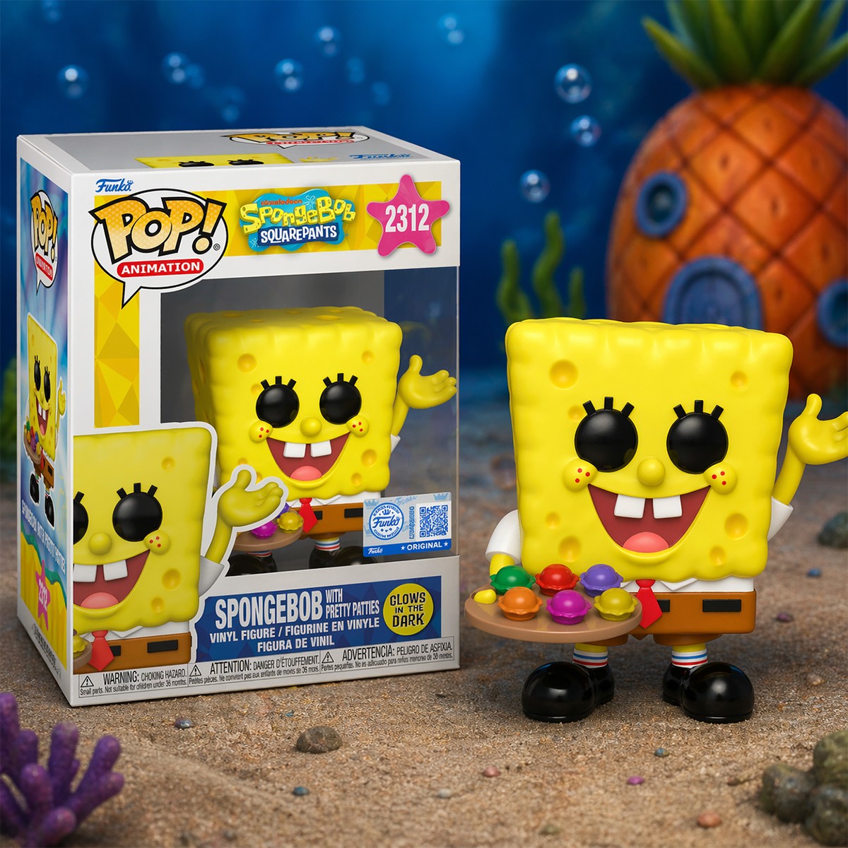 Ігрова фігурка Колекційна Funko POP SpongeBob SquarePants Губка Боб Кольоровий — превʼю 8