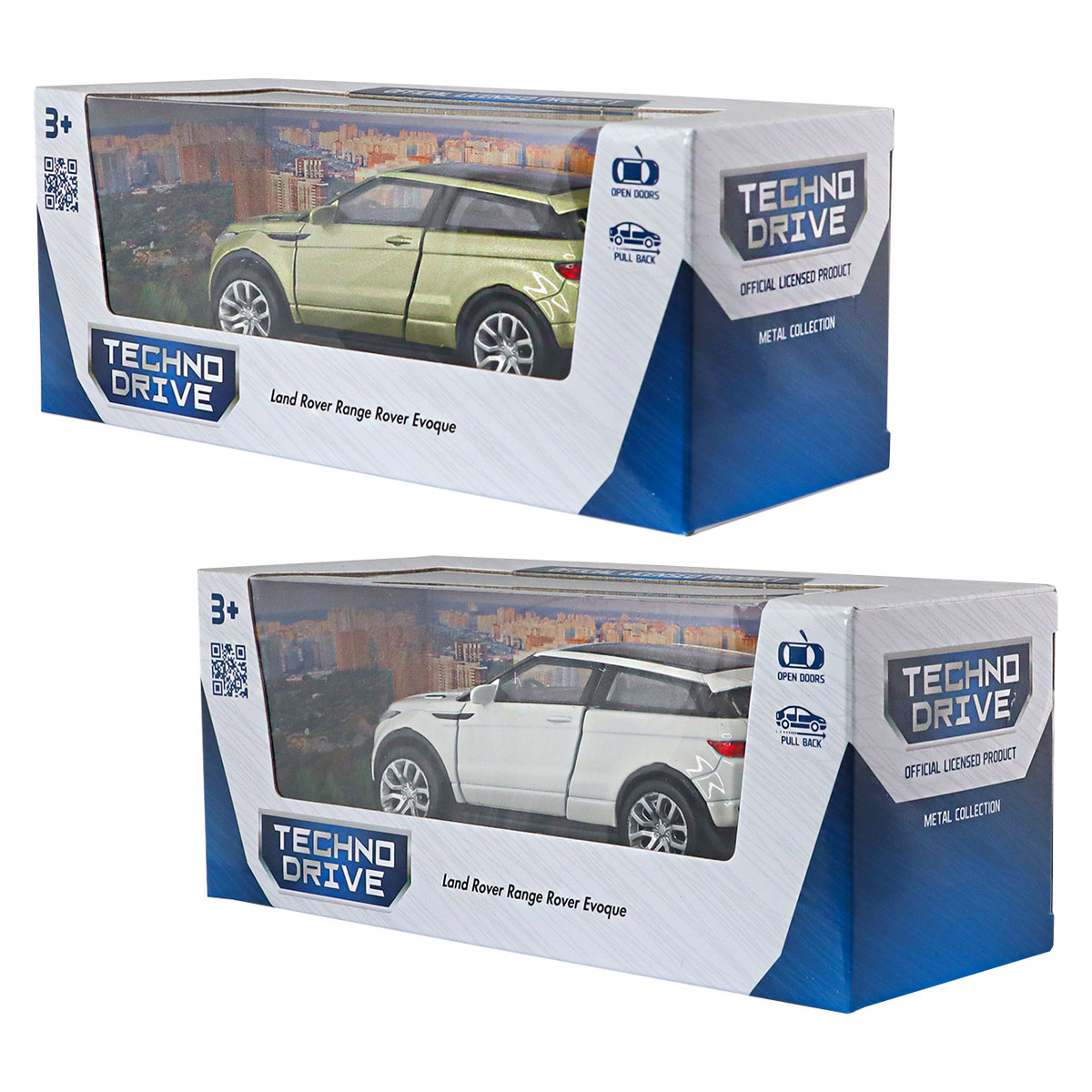 Автомодель Land Rover Range Rover Evoque TechnoDrive 1:43 металева — превʼю 21
