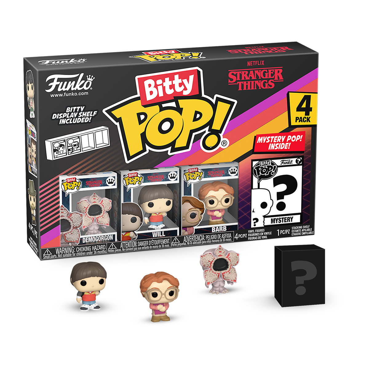 Фігурки Funko Bitty Pop — Демогоргон (Demogorgon) — 2,5 см в асортименті в асортименті — превʼю 5