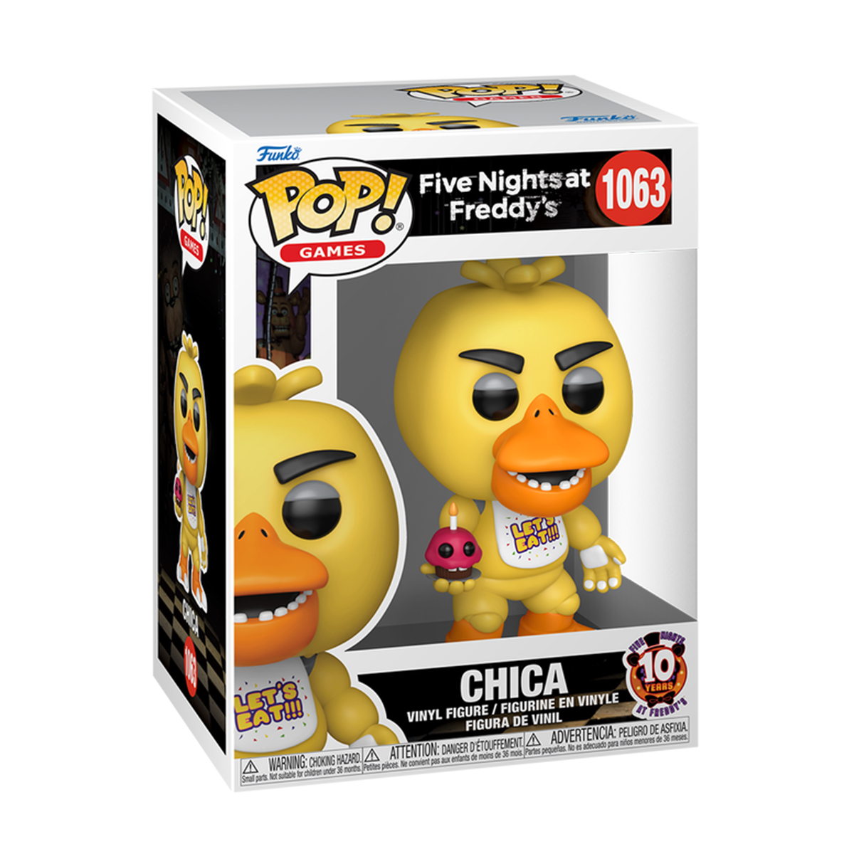 Ігрова фігурка Колекційна Funko POP Five Nights at Freddy Chica Yellow — превʼю 3