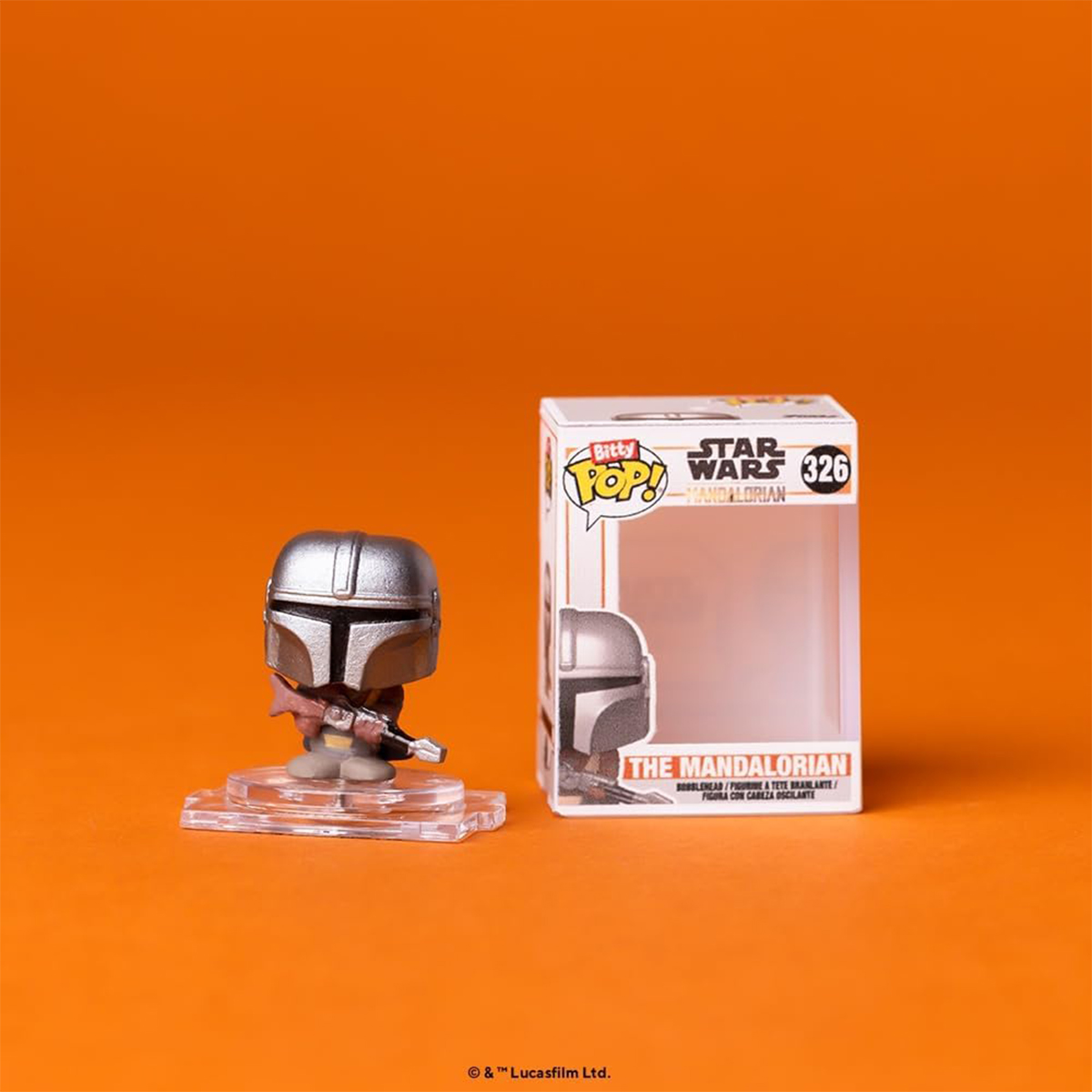 Фігурка Funko Bitty Pop — Мандалорець (The Mandalorian) — 2,3 см в асортименті — превʼю 6