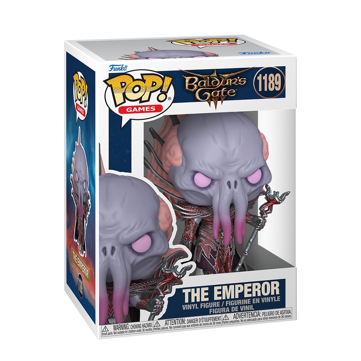 Ігрова фігурка колекційна Funko POP Baldur's Gate 3 - Імператор The Emperor — превʼю 4