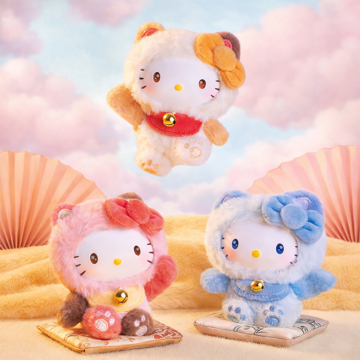 М'яка іграшка Pop Top Hello Kitty (Hello Kitty) - Казкові бажання на кліпсі — превʼю 15