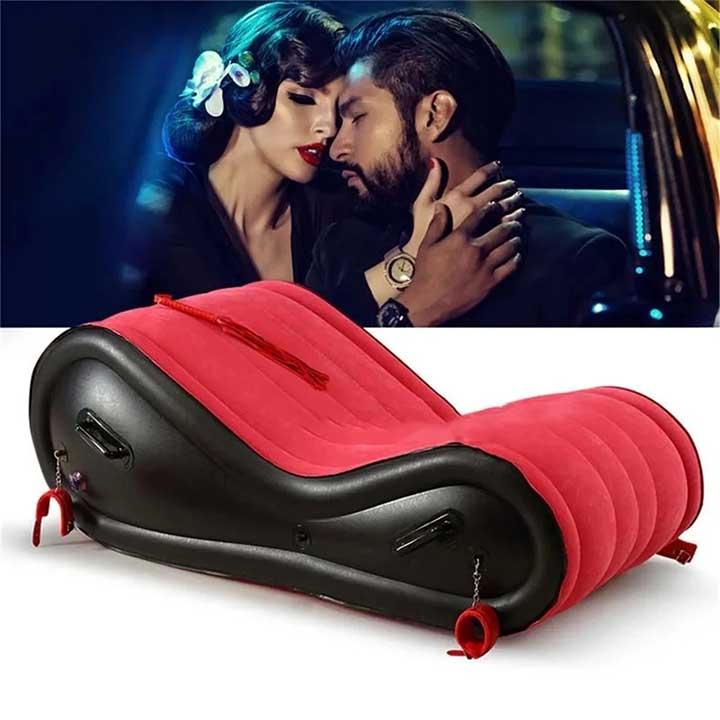 Надувний секс диван BDSM Game з кріпленнями для наручників
