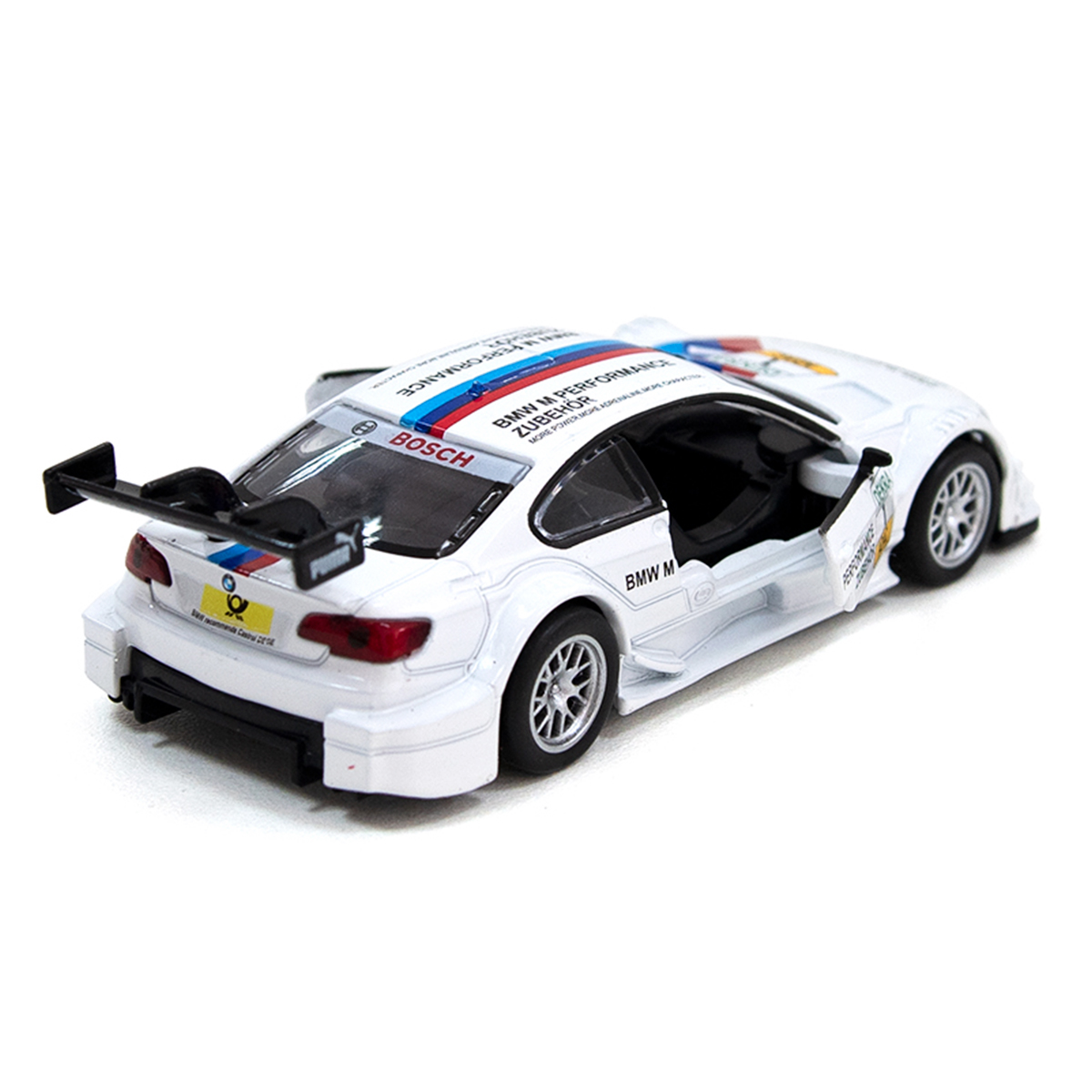 Автомодель BMW M3 DTM TechnoDrive металева з функцією pull-back Біла — превʼю 24