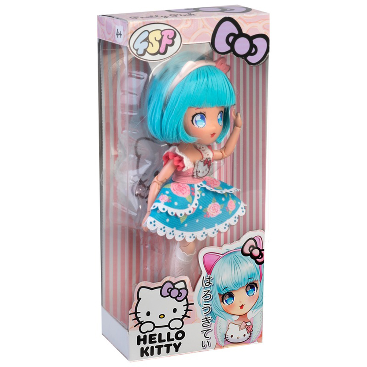 Лялька 4SF Manga Dolls Hello Kitty Пінк 19,5 см з аксесуарами — превʼю 12