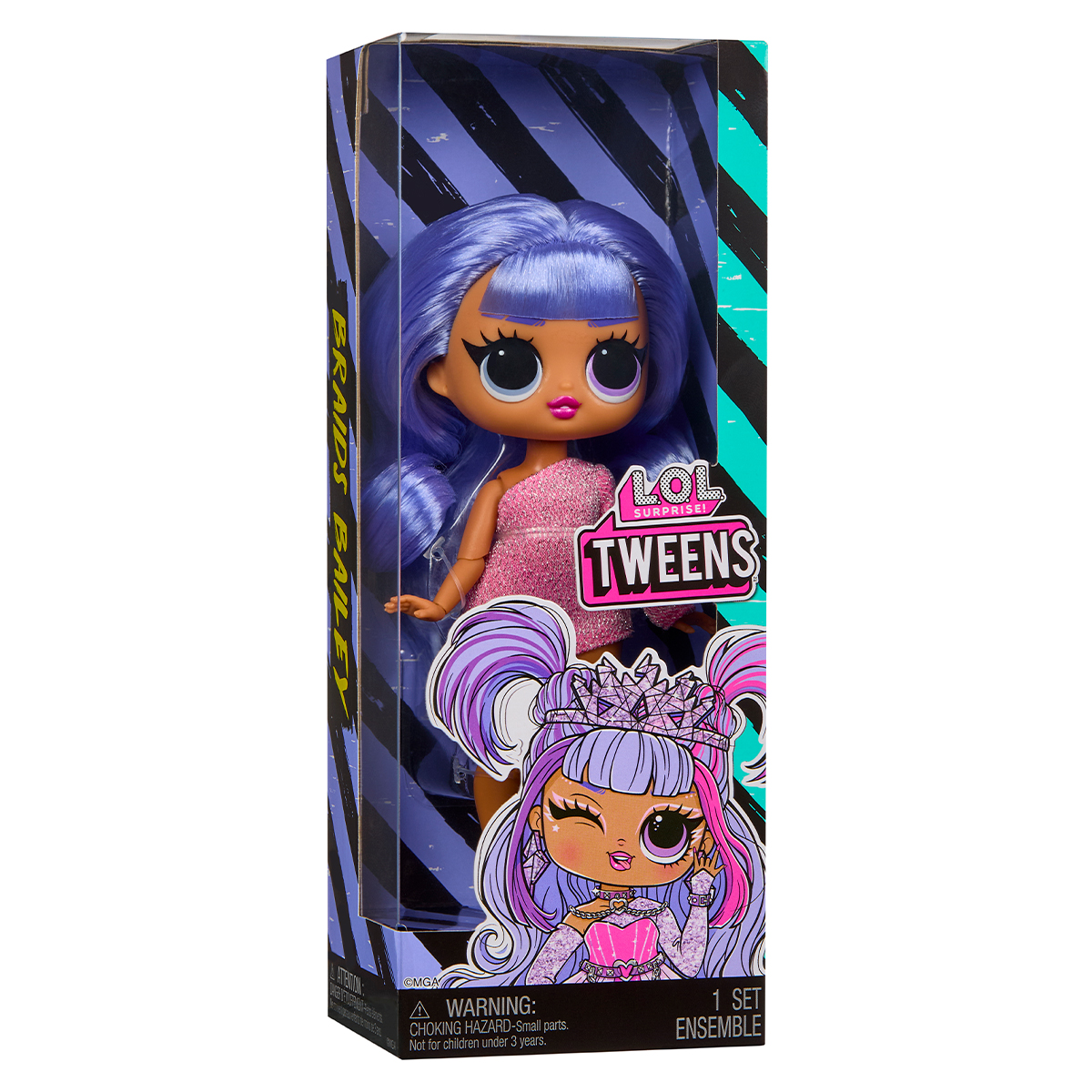 Лялька L.O.L. Surprise! серії Tweens Бейлі 15 см — превʼю 14