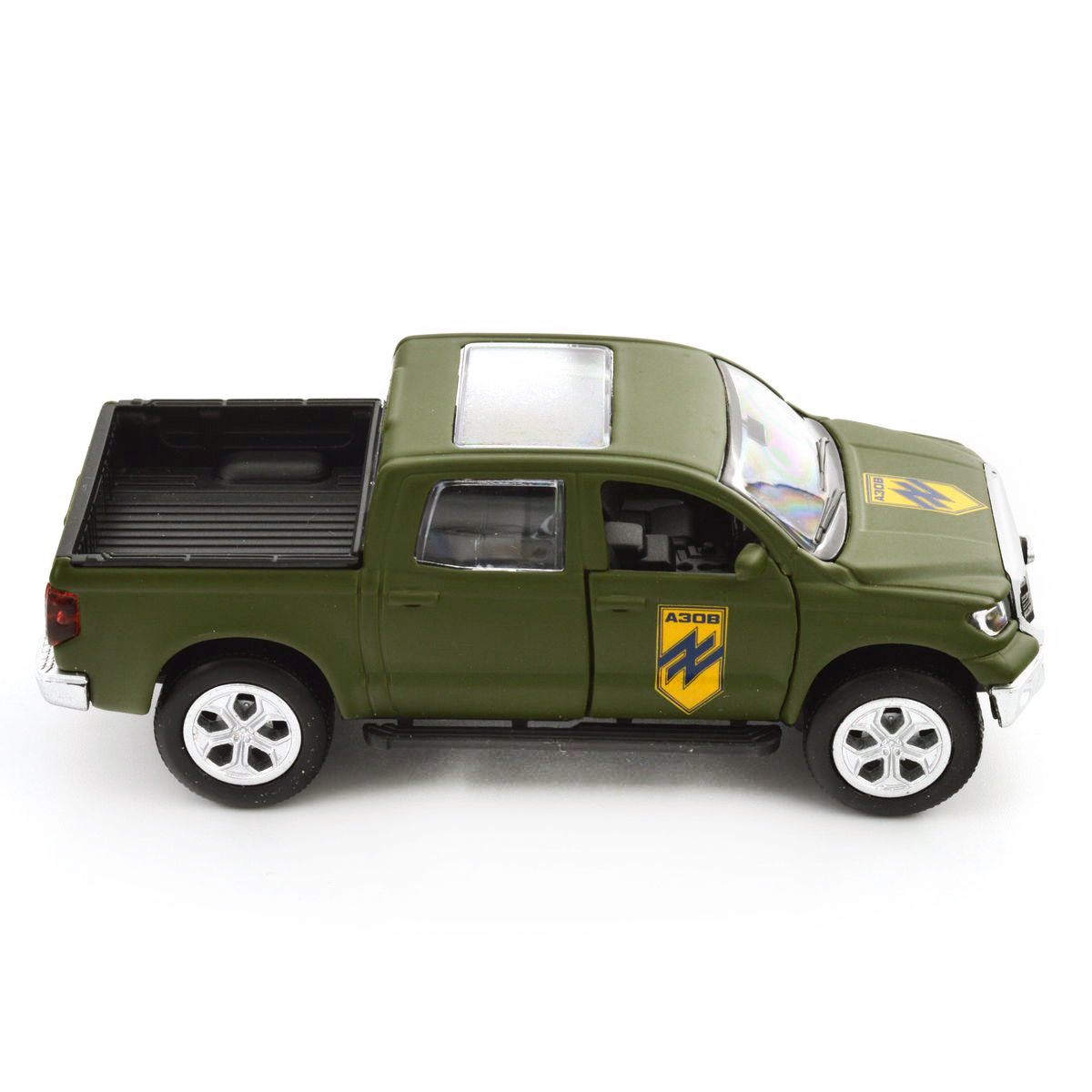 Автомодель Toyota Tundra Азов серії Шеврони Героїв 1:40 металева — превʼю 29