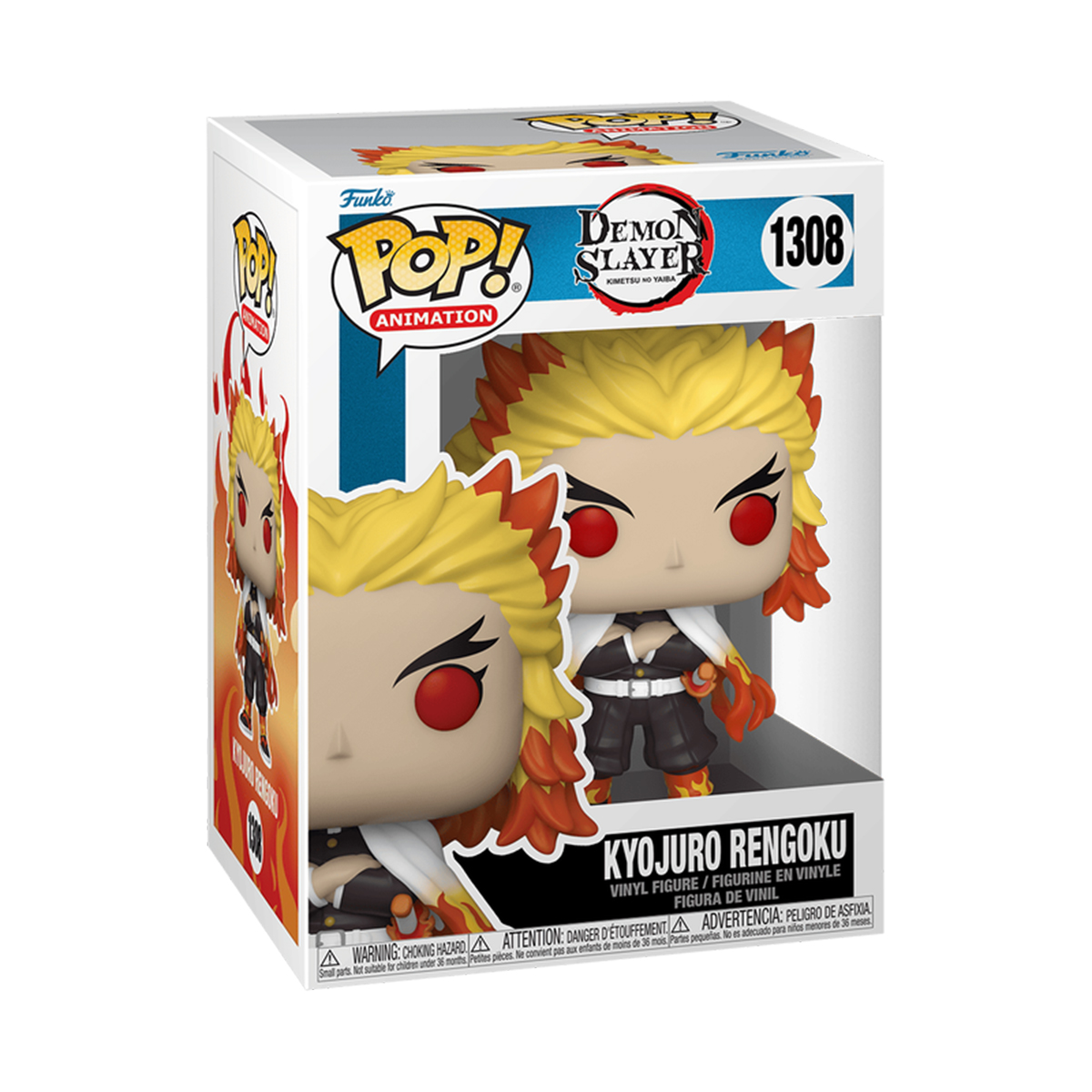 Колекційна фігурка Funko POP Demon Slayer Rengoku Вбивця демонів Ренгоку — превʼю 4