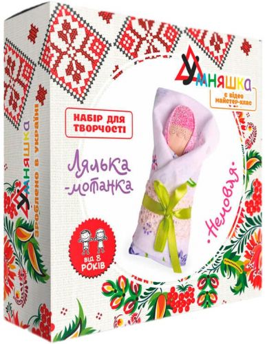 Набір для творчості Лялька-мотанка Немовля Умняшка різнобарвна