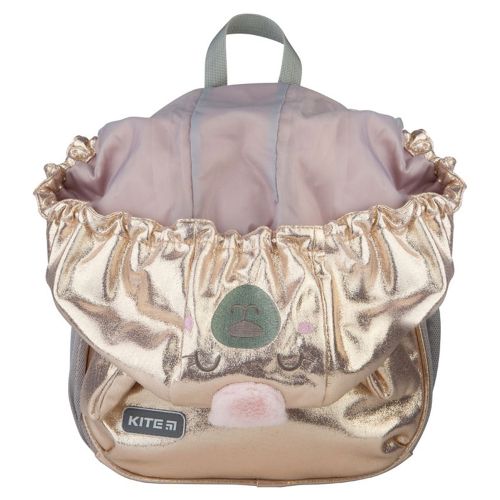 Рюкзак дитячий Kite Kids Pink Cutie з капюшоном 30х25,5х11 см Рожевий — превʼю 2
