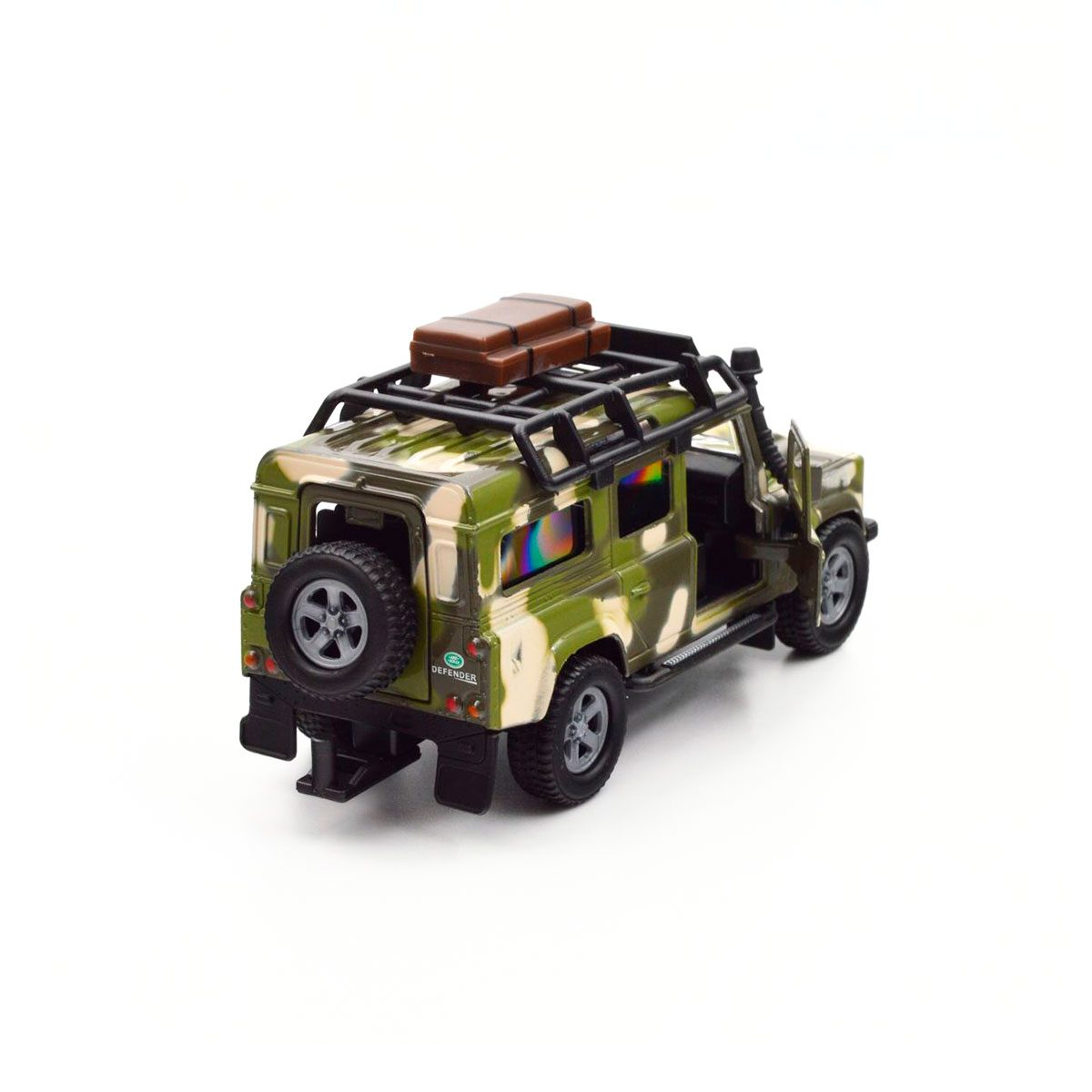 Ігровий набір військовий Land Rover Defender з човном TechnoDrive 27 см Зелений — превʼю 26