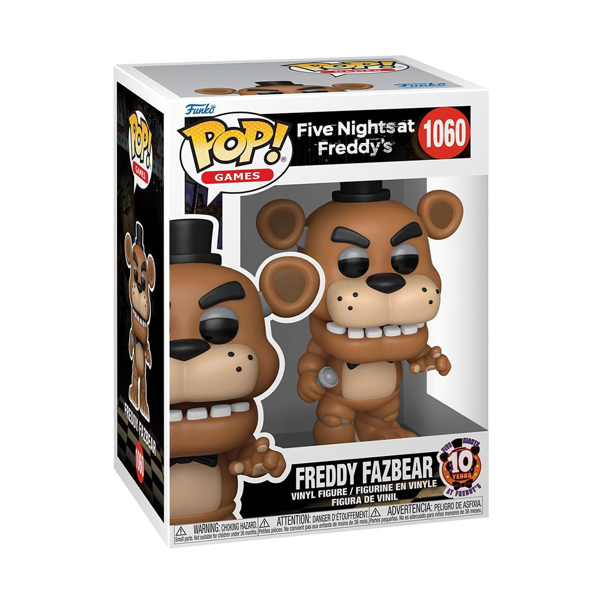Колекційна фігурка ігрова Funko POP Five Nights at Freddys - Freddy 10 Years — превʼю 4