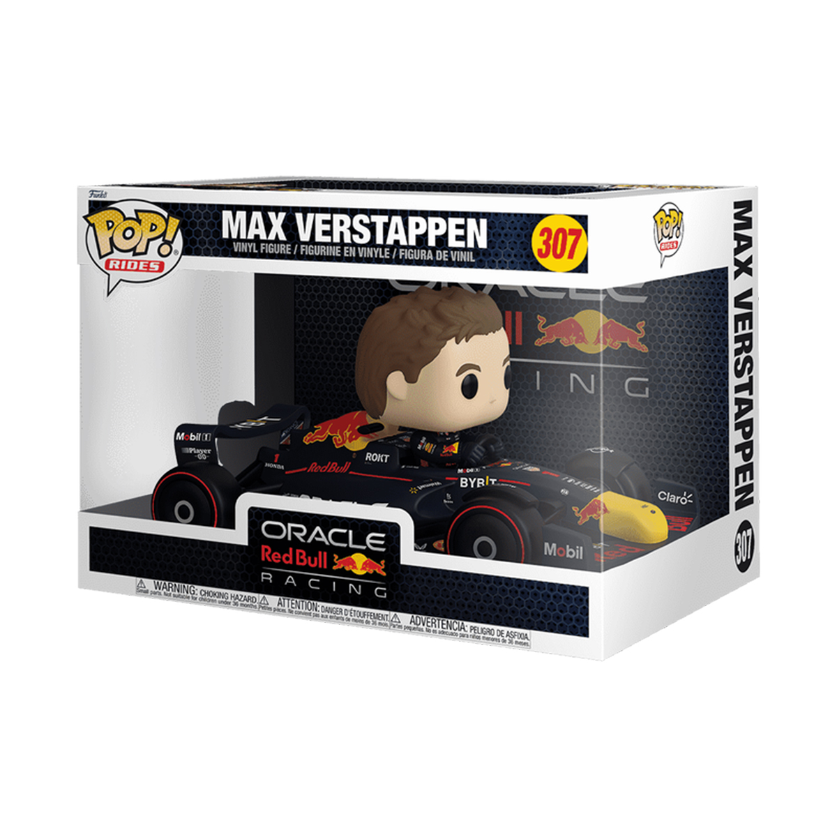 Колекційна ігрова фігурка Funko POP Formula-1 Max Verstappen у машині Мульти — превʼю 12