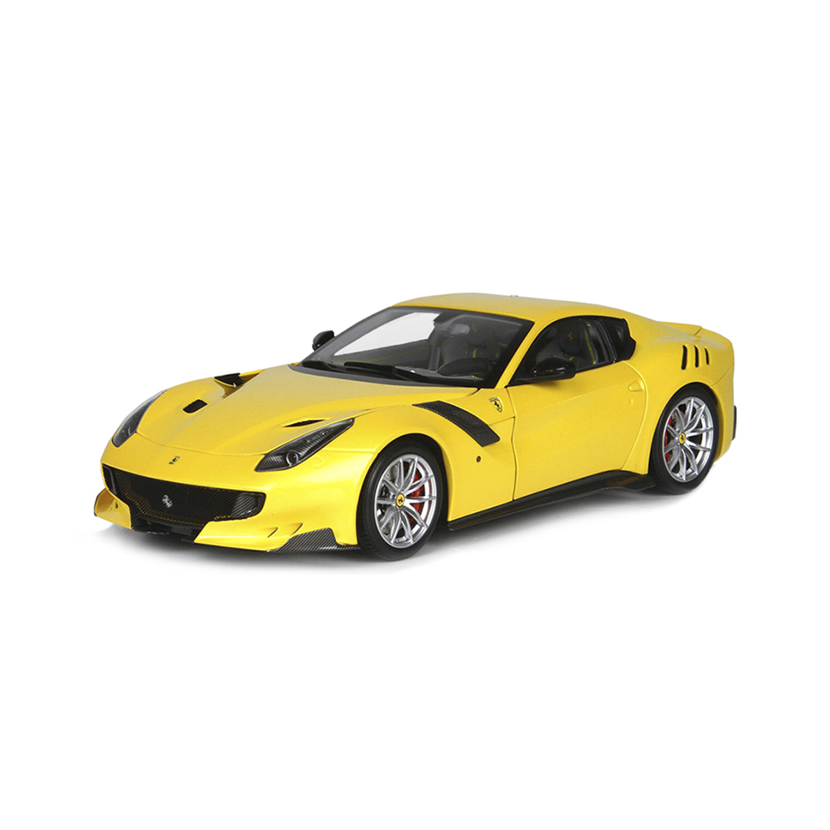 Автомодель Ferrari F12Tdf Bburago 1:24 металева - Жовта — превʼю 22