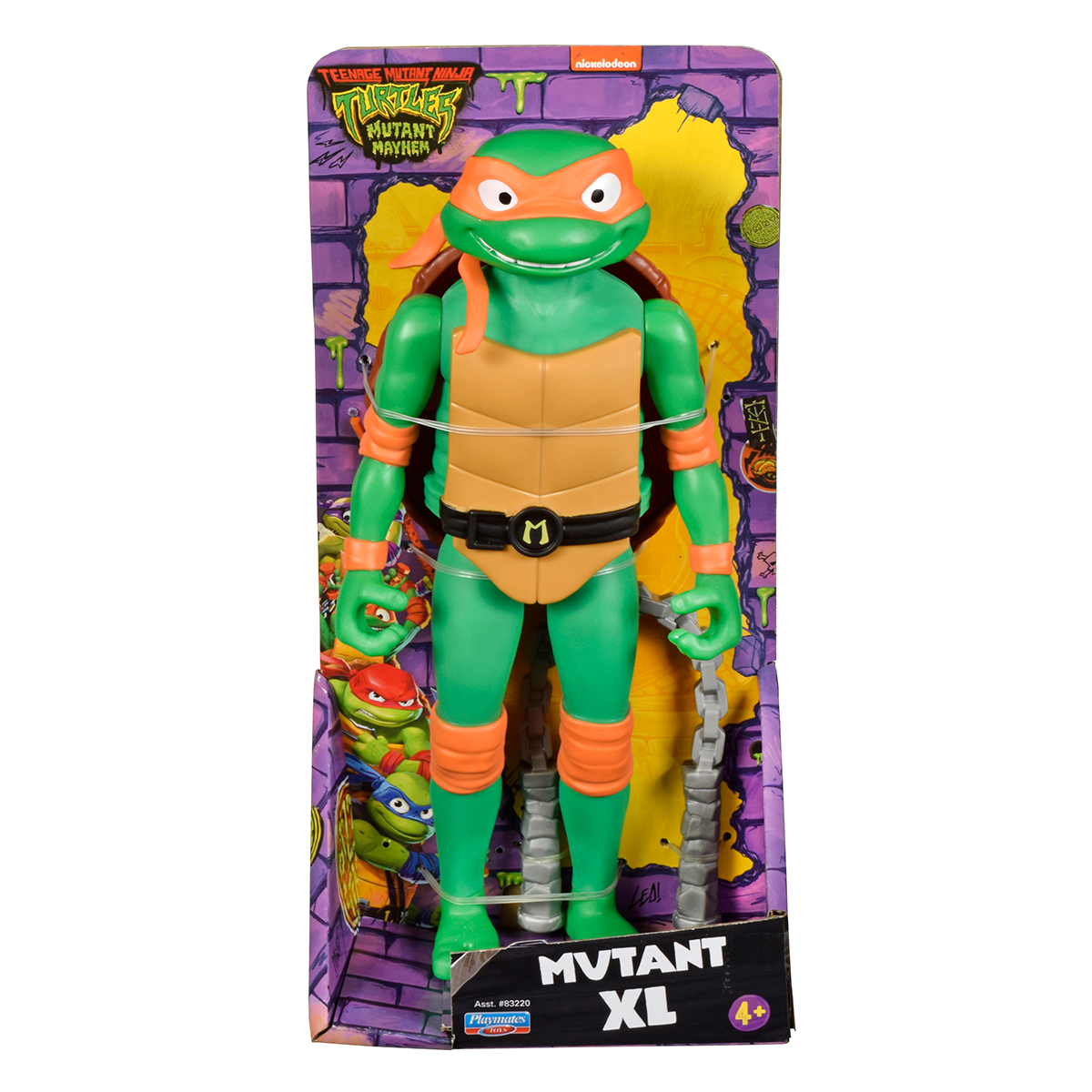 Ігрова фігурка TMNT Мікеланджело XL — превʼю 5