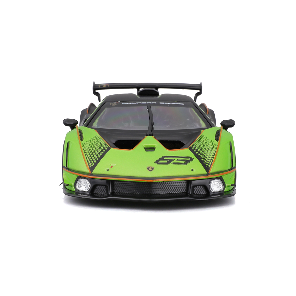 Колекційна автомодель Lamborghini Essenza SCV12 Bburago 1:24 Зелена — превʼю 19