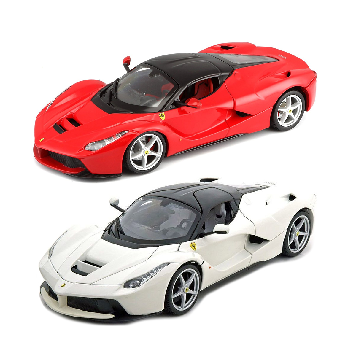 Автомодель Bburago Laferrari 1:24 металева з гумовими шинами — превʼю 14