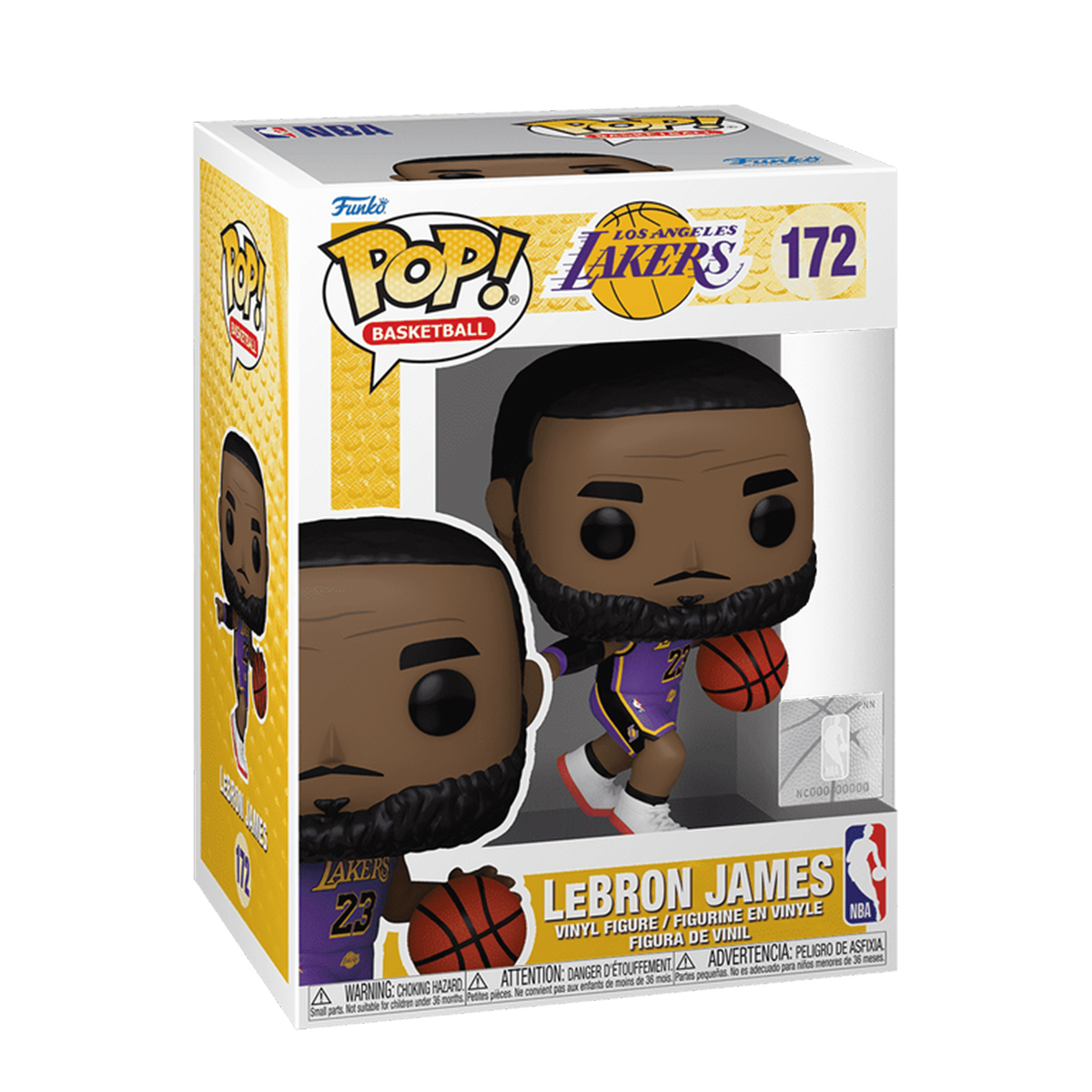 Колекційна фігурка NBA LeBron James - Funko POP ігрова спортивна Баскетболіст — превʼю 5