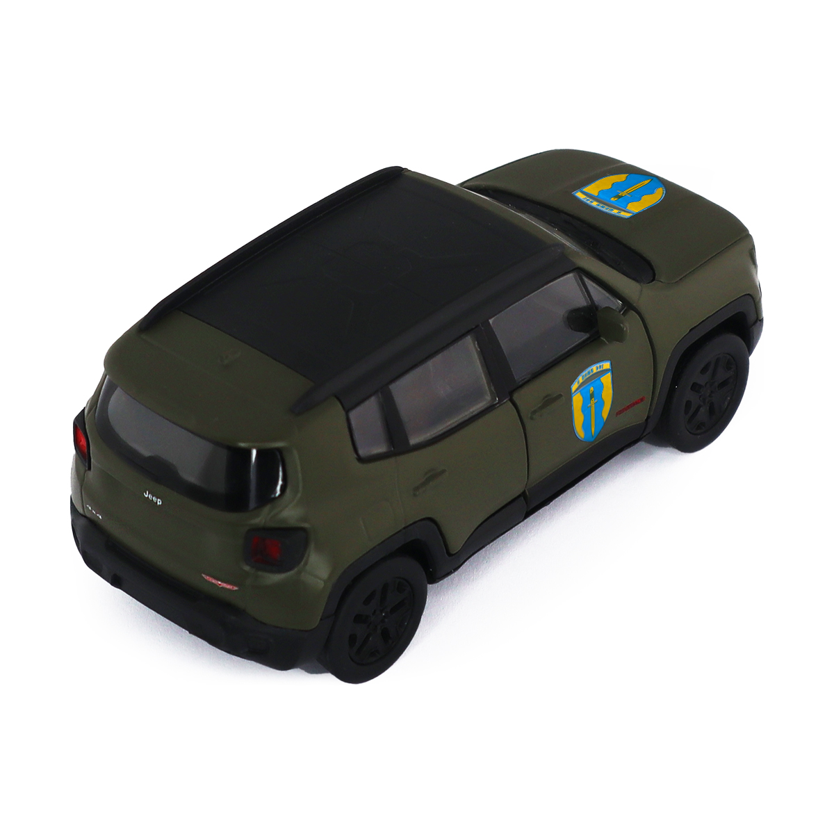 Колекційна автомодель Jeep Renegade Trailhawk Айдар TechnoDrive 1:40 металева — превʼю 28