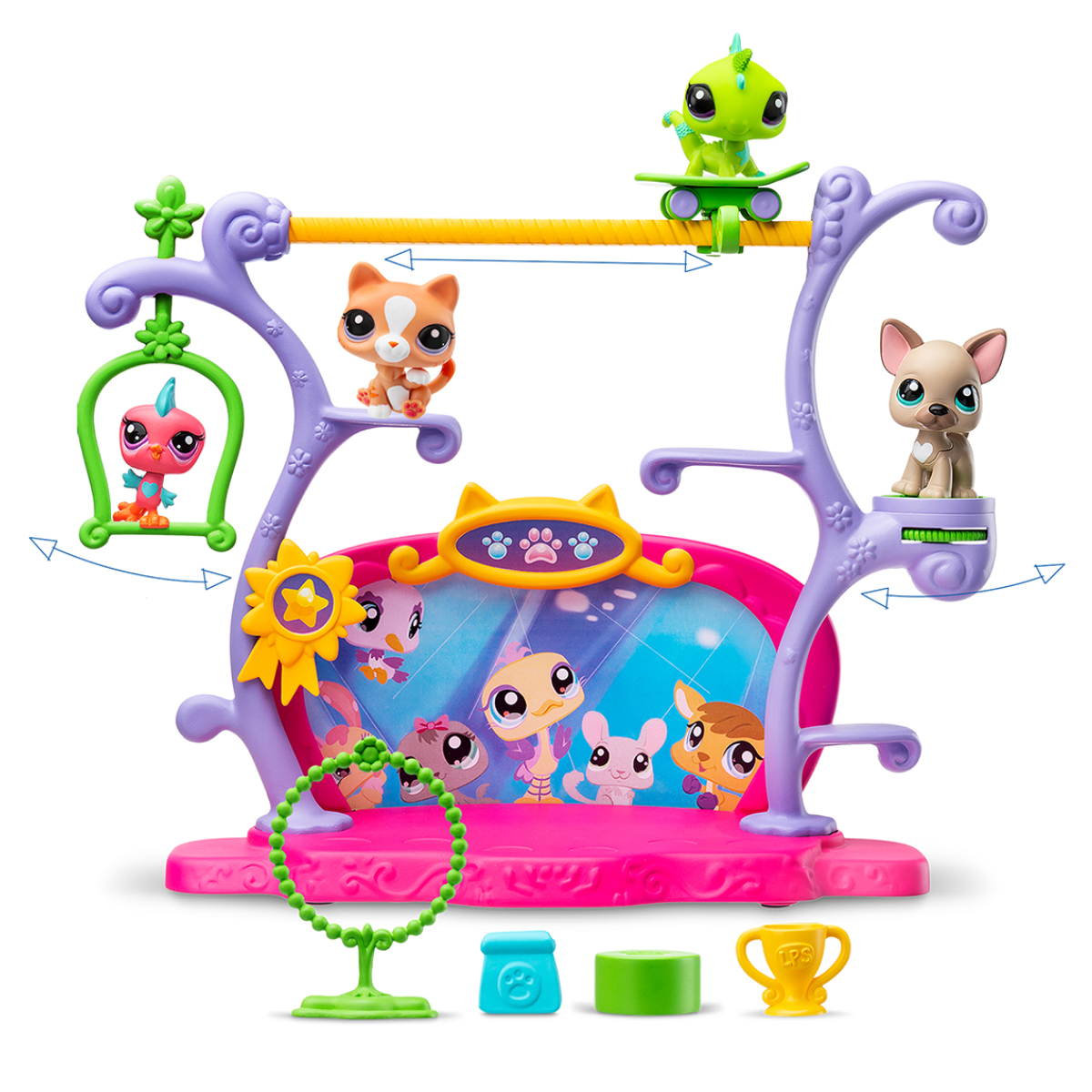 Ігровий набір Шоу талантів Hasbro Littlest Pet Shop з двома фігурками — превʼю 10