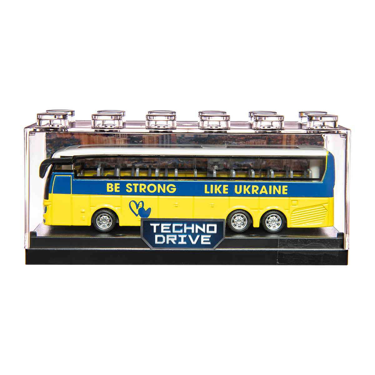 Автобус іграшковий TechnoDrive Екскурсійний Київ металевий 1:64 — превʼю 20