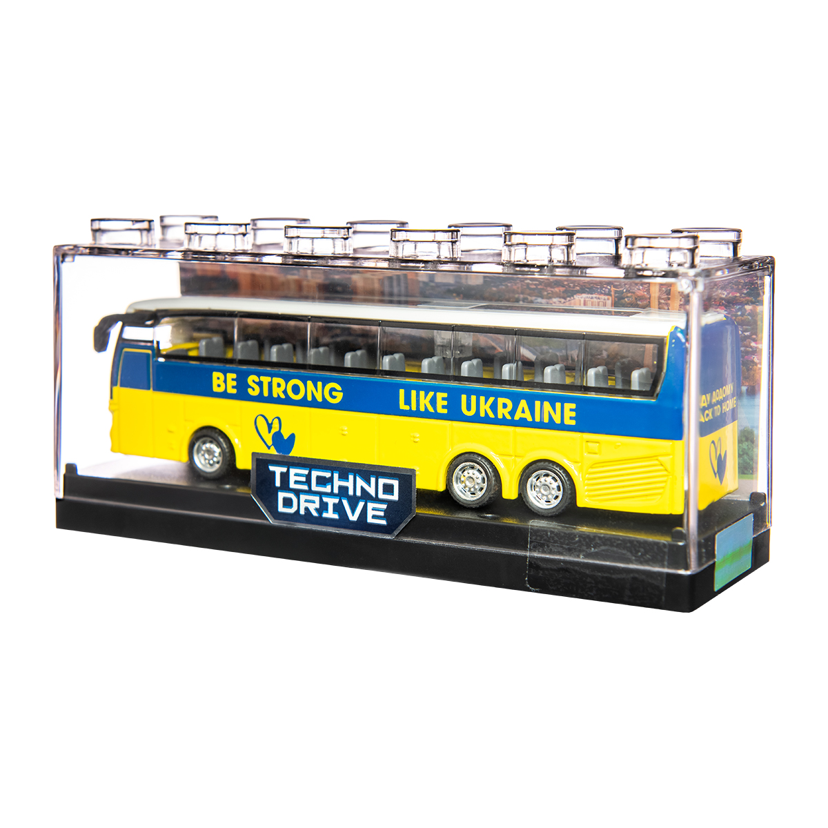 Автобус іграшковий TechnoDrive Екскурсійний Київ металевий 1:64 — превʼю 19