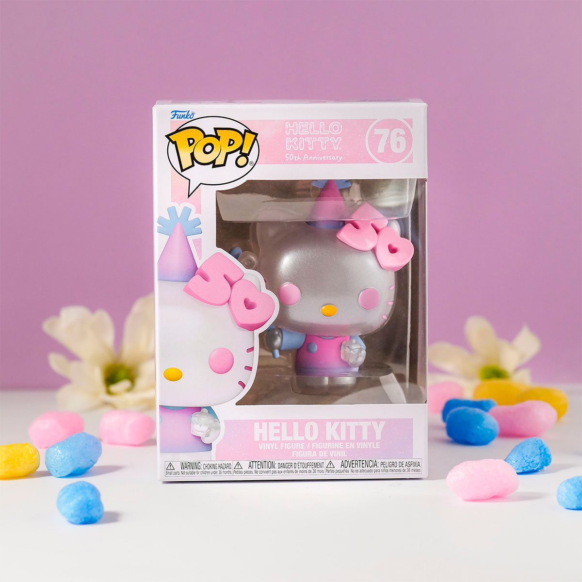 Ігрова фігурка Funko POP Hello Kitty з кулькою Біла — превʼю 7